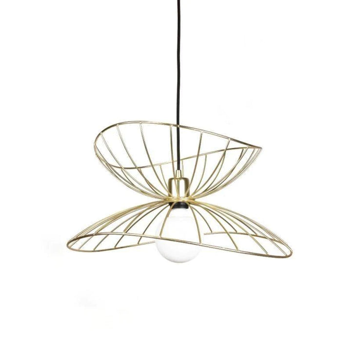 Nordic Hat Pendant Light D45_H25CM Gold