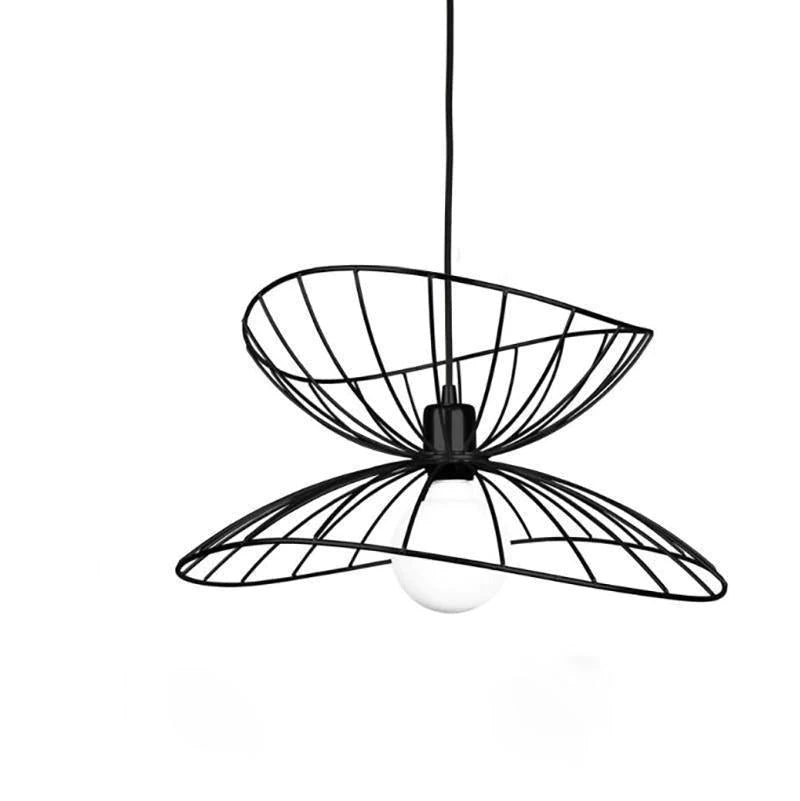 Nordic Hat Pendant Light D45_H25 CM Black