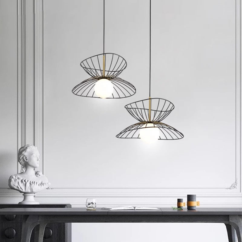 Nordic Hat Pendant Light in dining