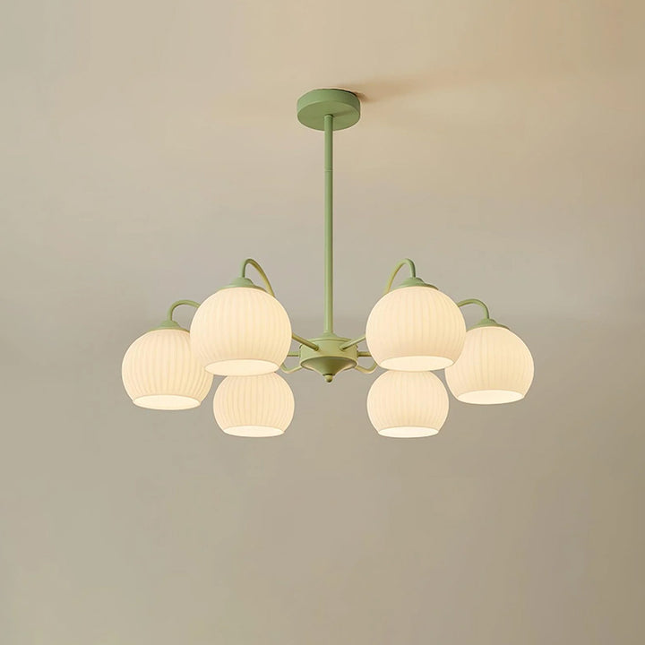 Nordic Matcha Round Chandelier 1