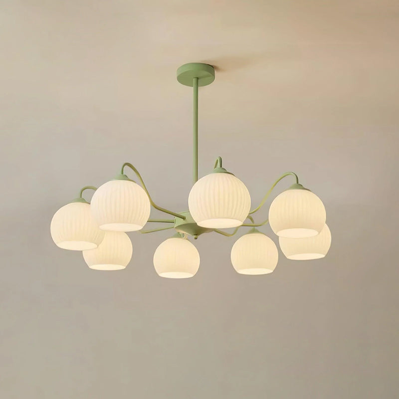 Nordic Matcha Round Chandelier 2