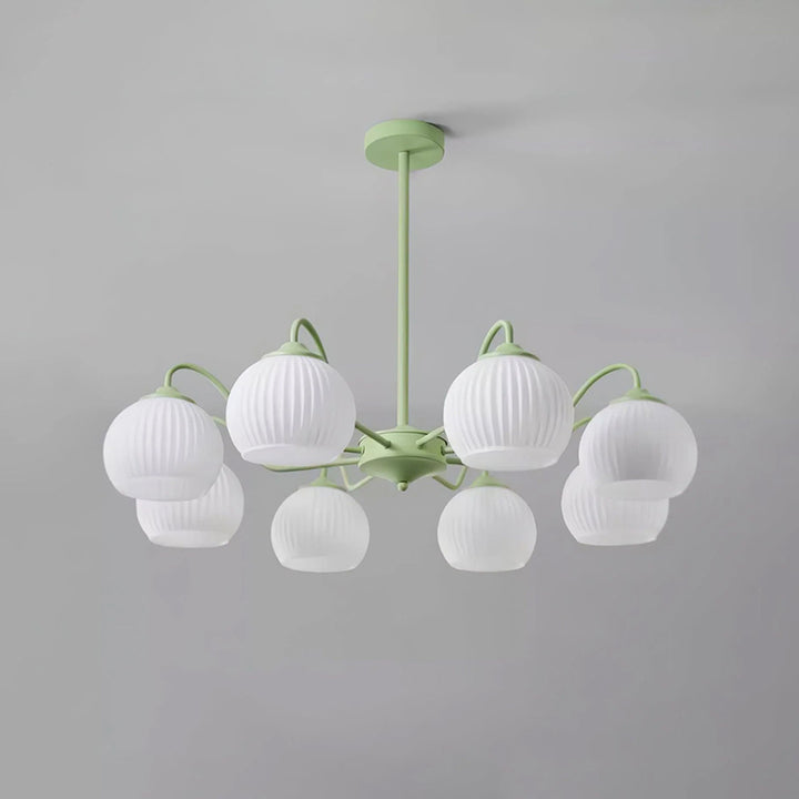 Nordic Matcha Round Chandelier 4