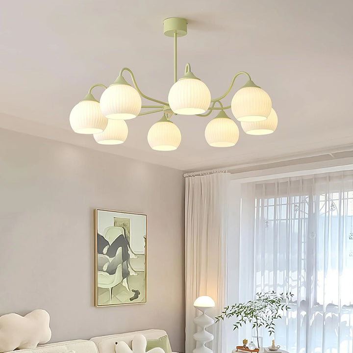 Nordic Matcha Round Chandelier 5