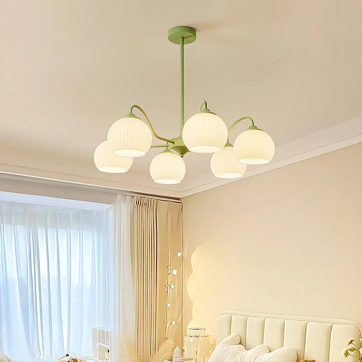 Nordic Matcha Round Chandelier 6