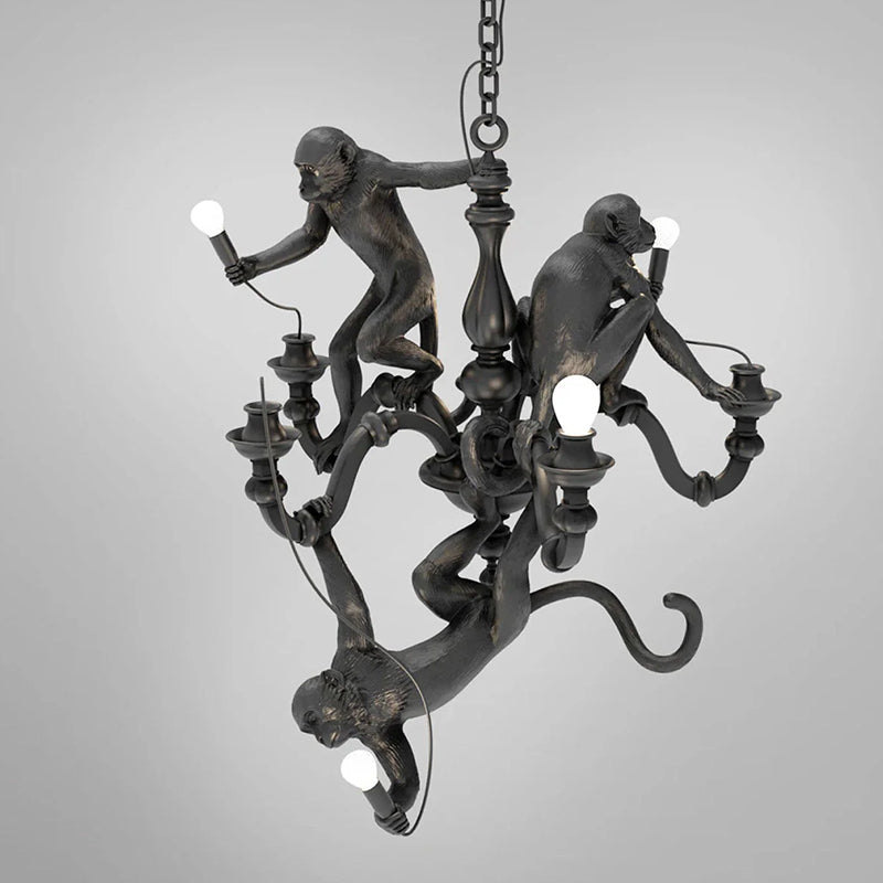 Nordic Monkey Chandelier 1