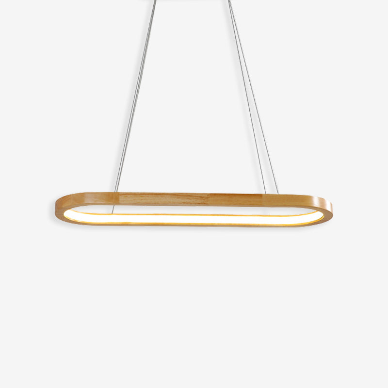 Nordic Simple Oval Pendant Lamp
