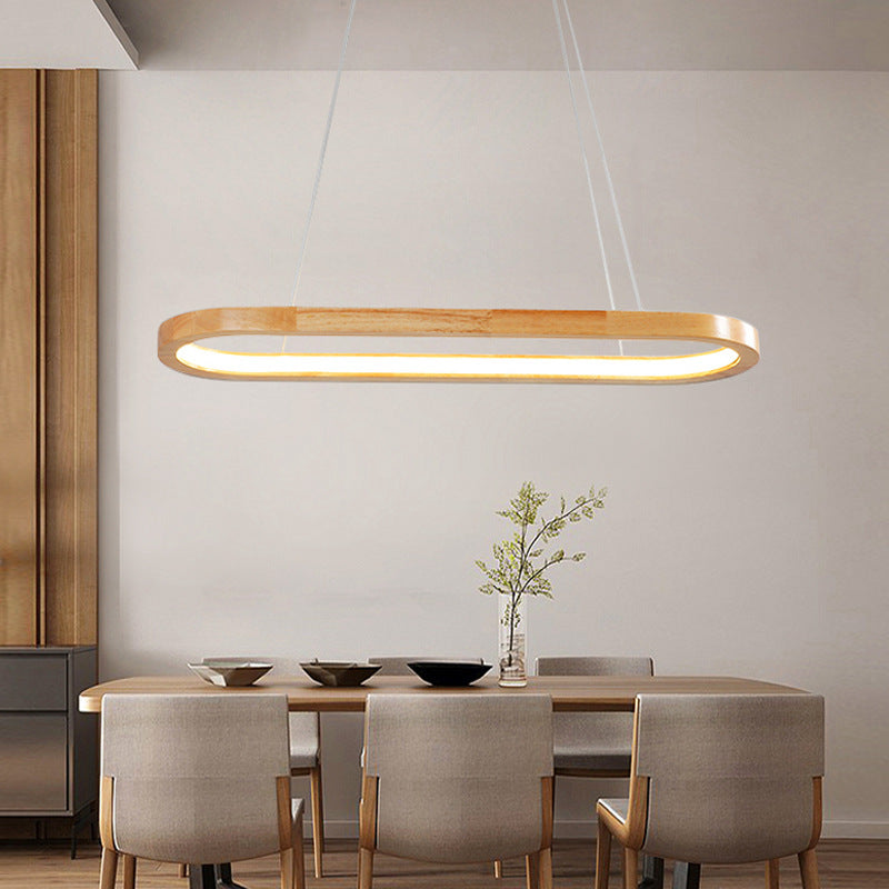 Nordic Simple Oval Pendant Lamp 7