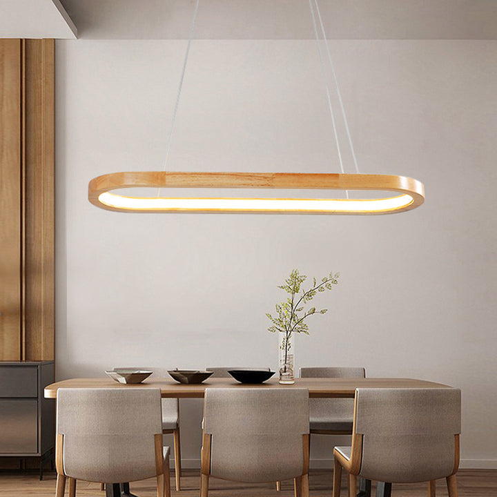 Nordic Simple Oval Pendant Lamp 7