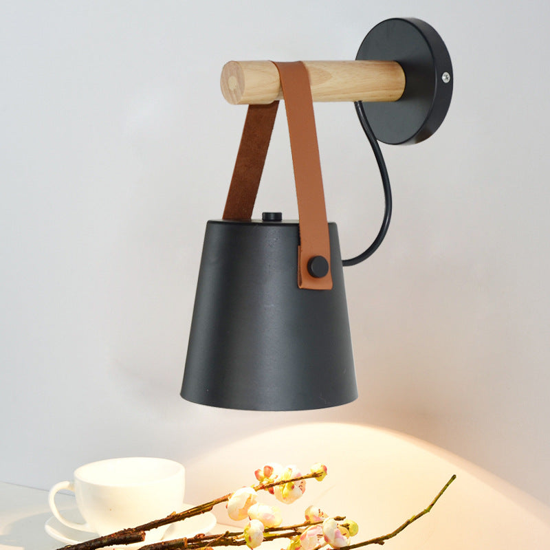 Nordic Wood Wall Lamp 1