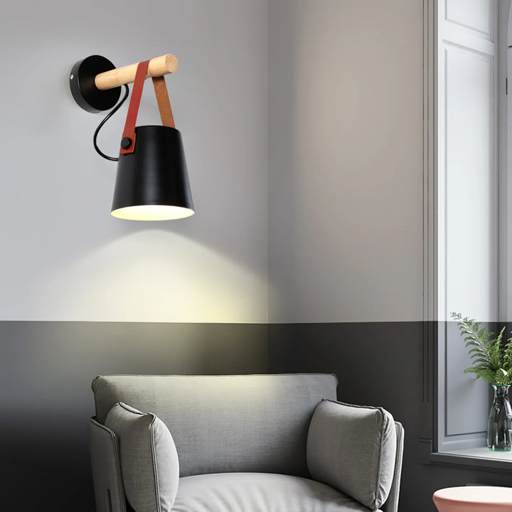 Nordic Wood Wall Lamp 9