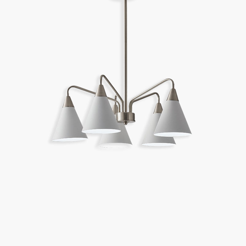 Nordic creative triangle chandelier 123456