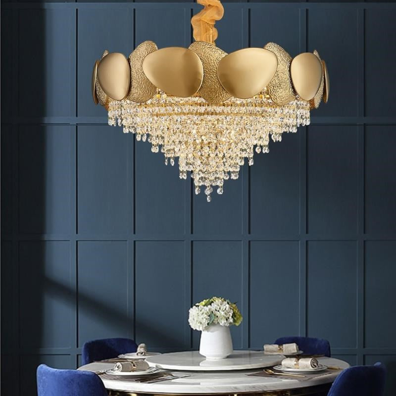 ONELUXE Crystal Chandelier 4