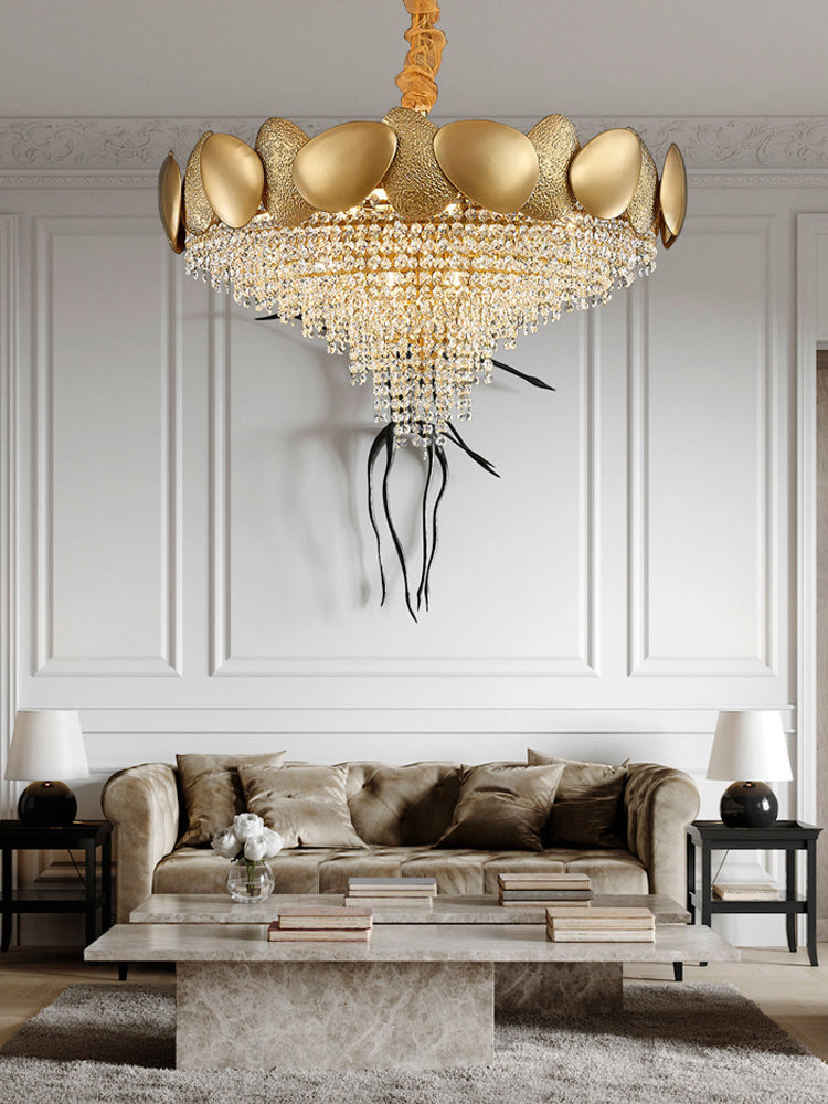 ONELUXE Crystal Chandelier 6