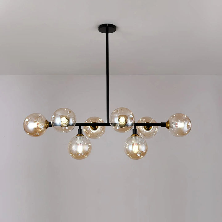 ORB Glass Globe Chandelier 17