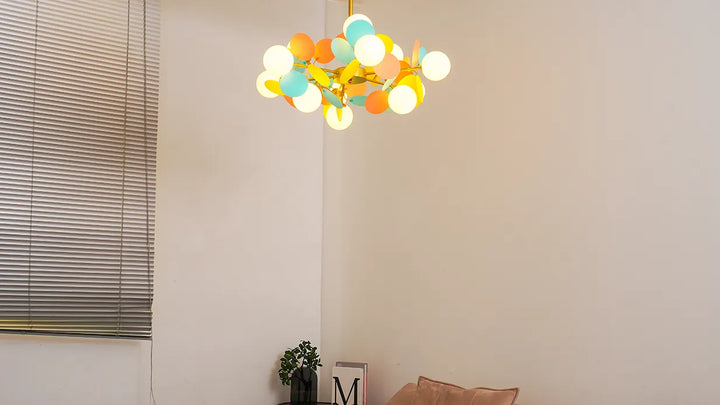 Off White A ball Tree Chandelier New 2