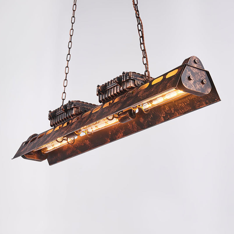 Old Industrial Chandelier 00