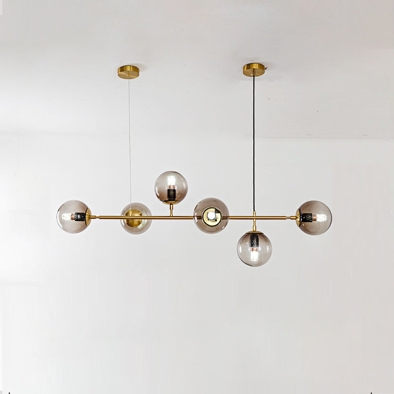 Orb Chandelier Smokegrey