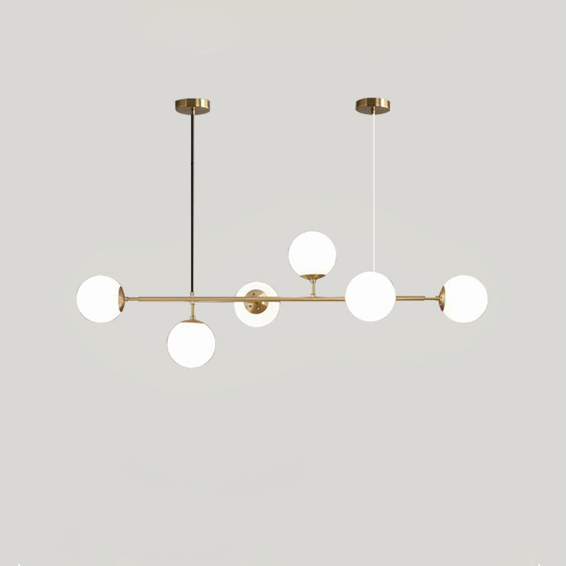 Orb Chandelier White