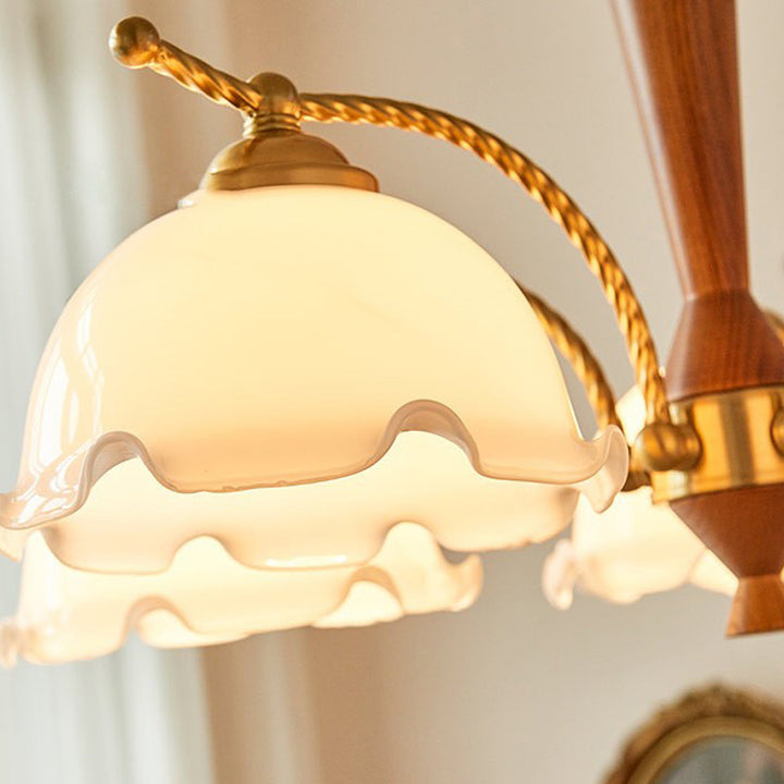 Oval Ball Retro Chandelier 003