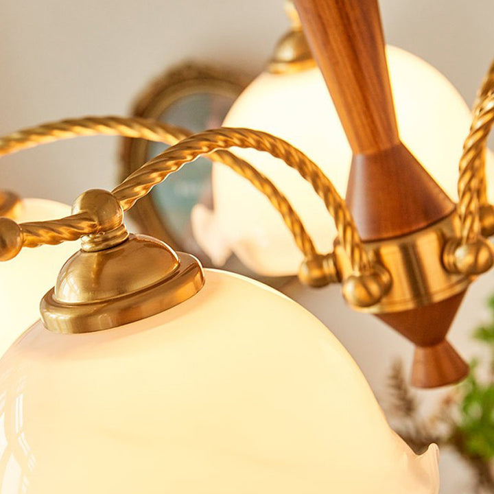 Oval Ball Retro Chandelier 005