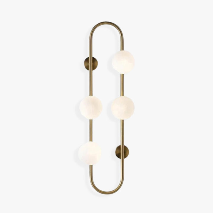 Oval Glass Ball Wall Lamp