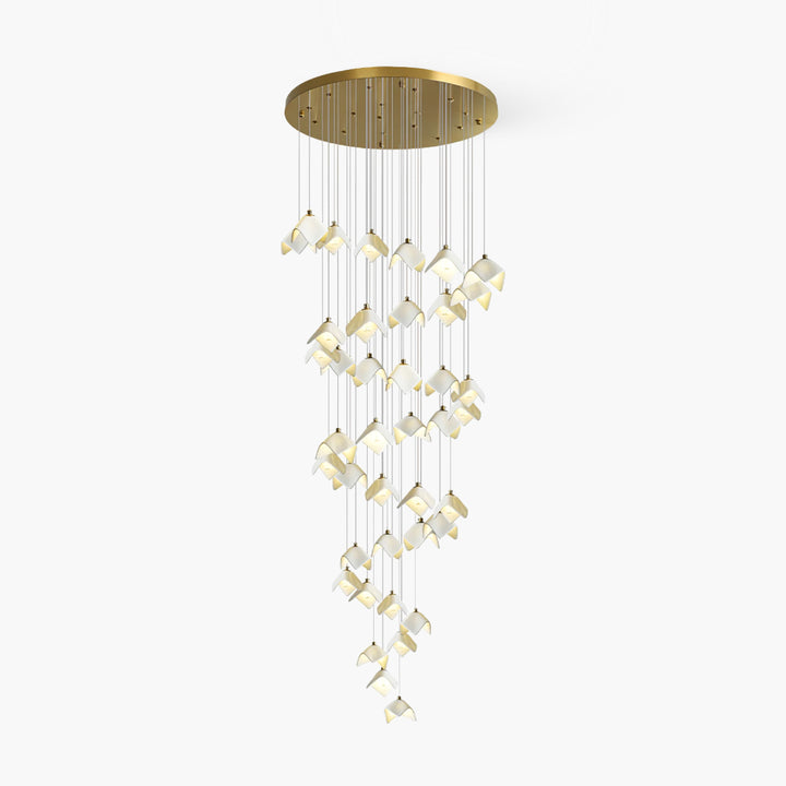 Oxalis_Staircase_chandelier_1