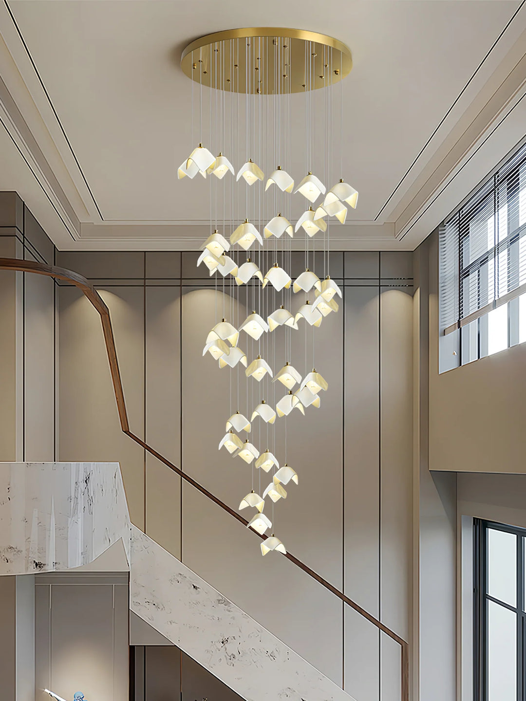 Oxalis_Staircase_chandelier_5