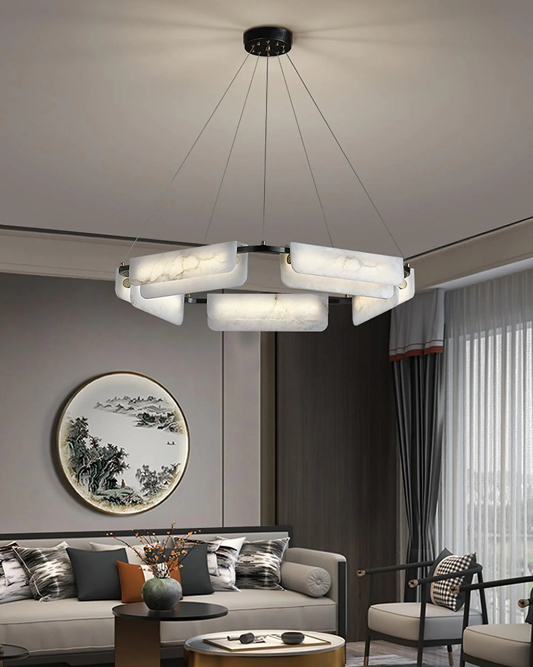 Paias Marble Chandelier 6
