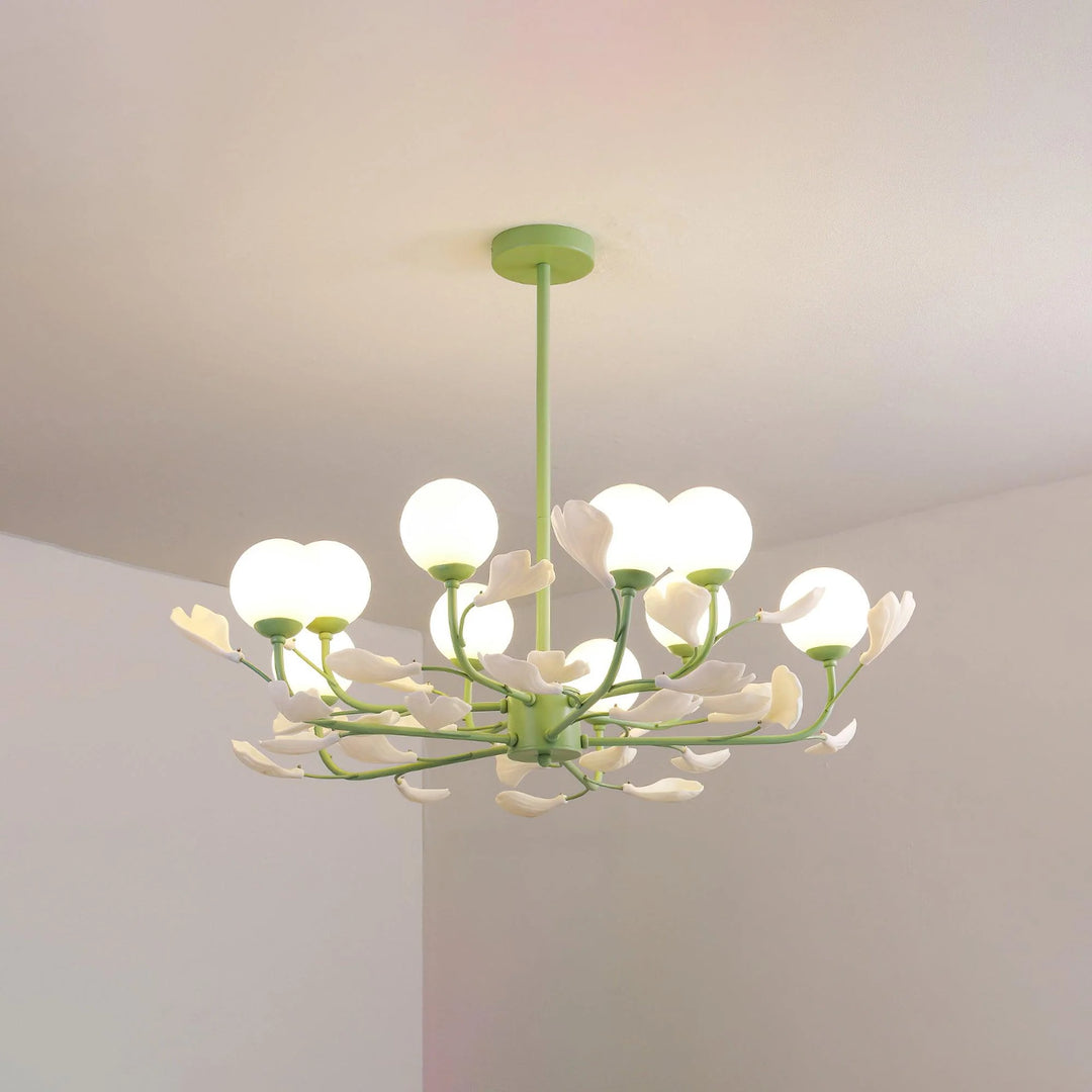 Pastoral Gingko Chandelier 11