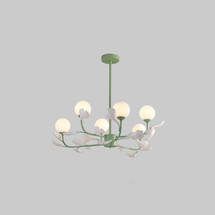 Pastoral Gingko Chandelier 14