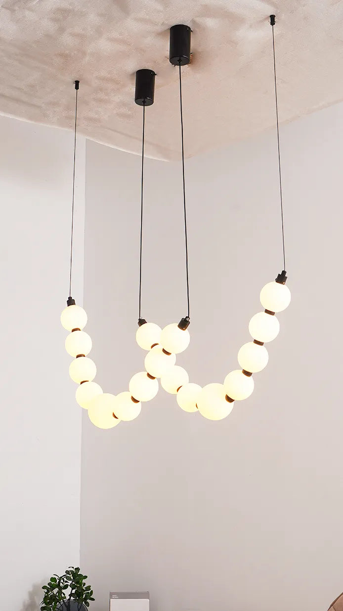 Pearl Necklace Chandelier New 21