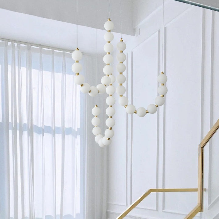 Pearl Necklace Chandelier U4