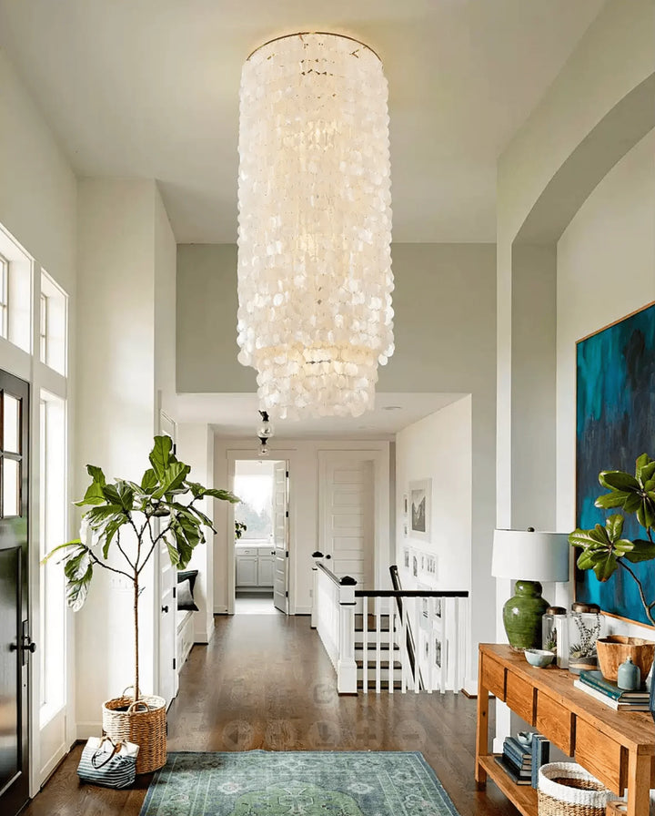 Pearl_White_Shell_Chandelier_2