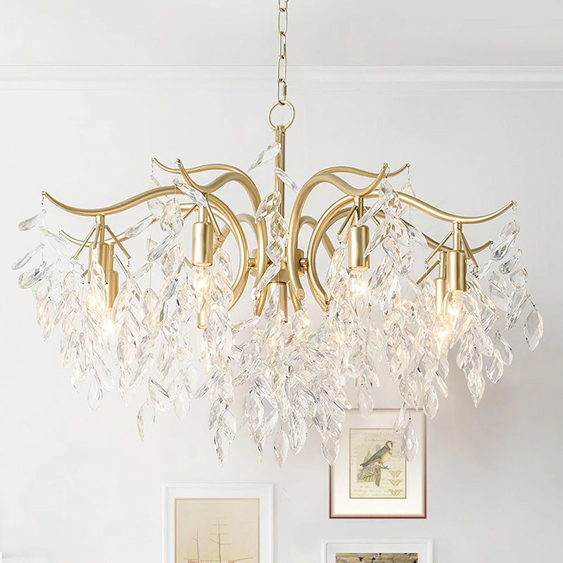 Pebble Teardrop Chandelier 5