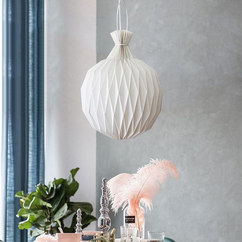Pineapple Stone Paper Pendant Lamp 7