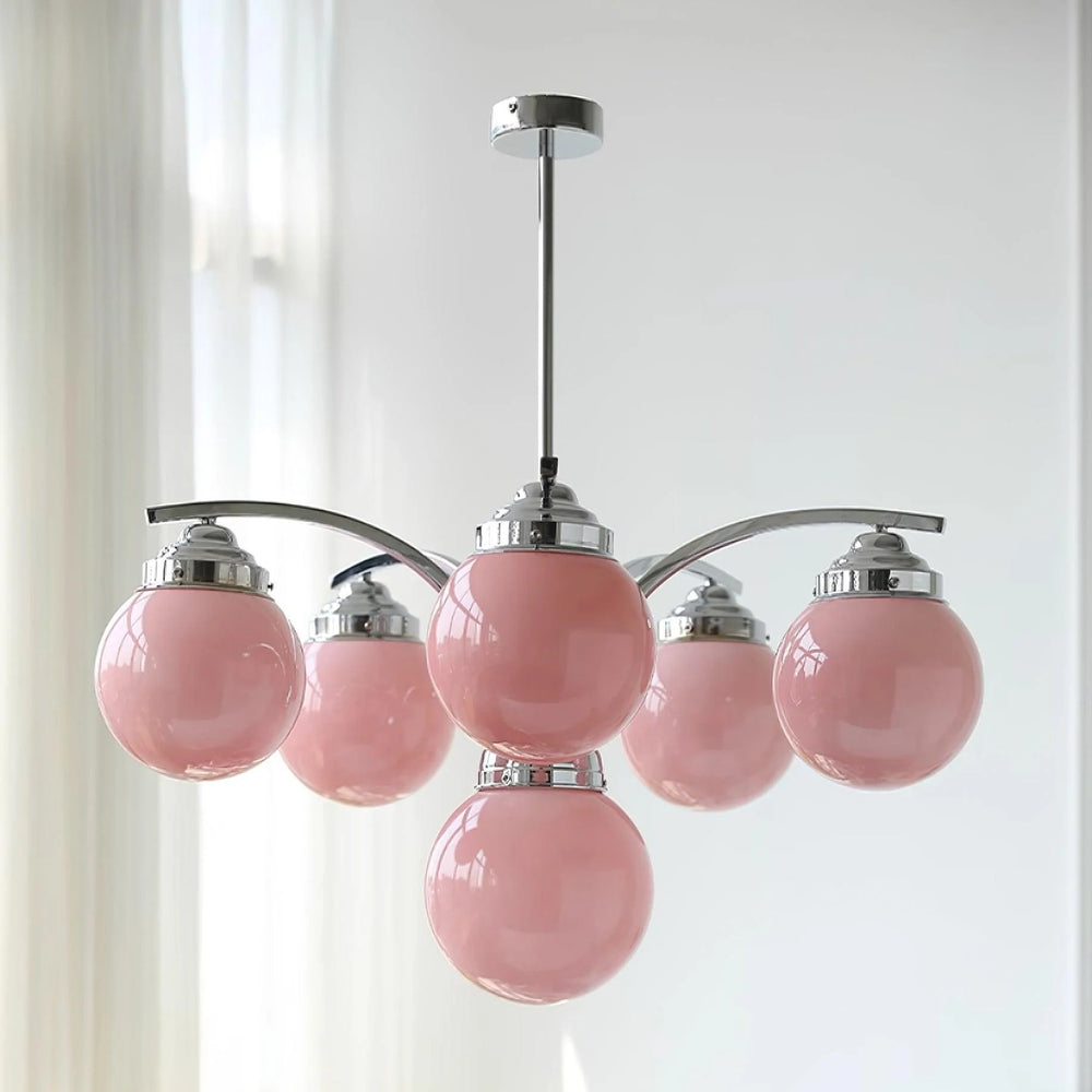 Pink Salamanca Chandelier 12