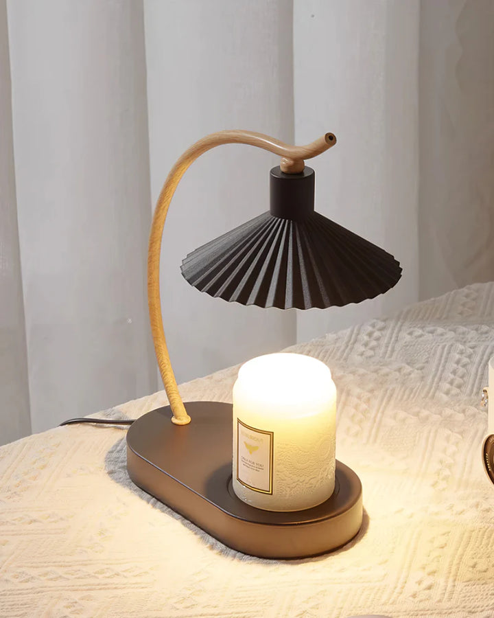 Pleated Candle Warmer Lamp 8