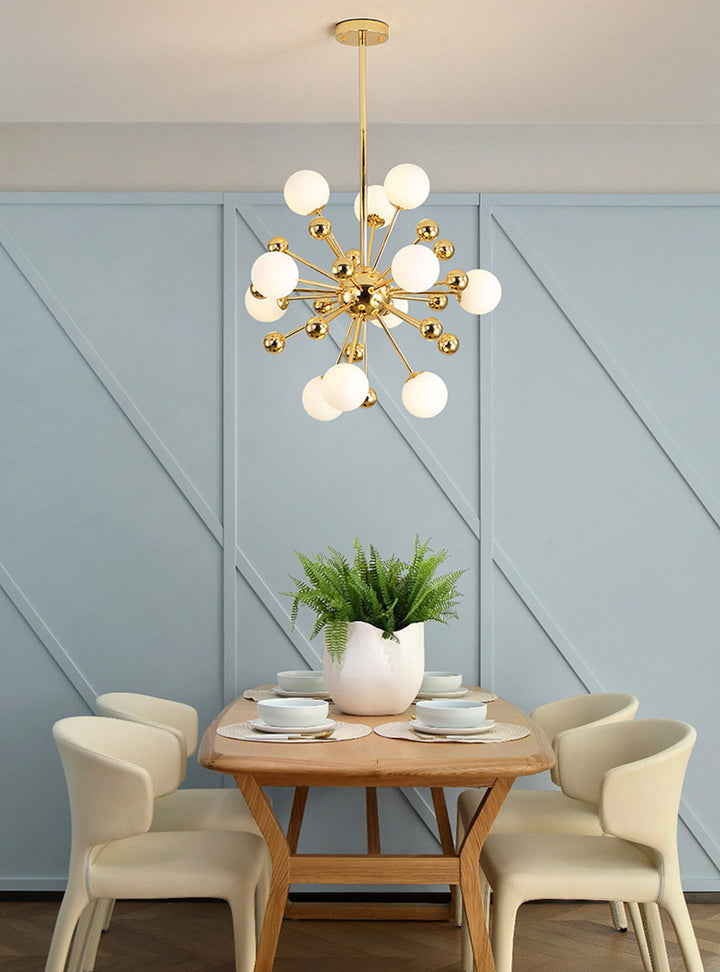 Polished Satellite Chandelier 13