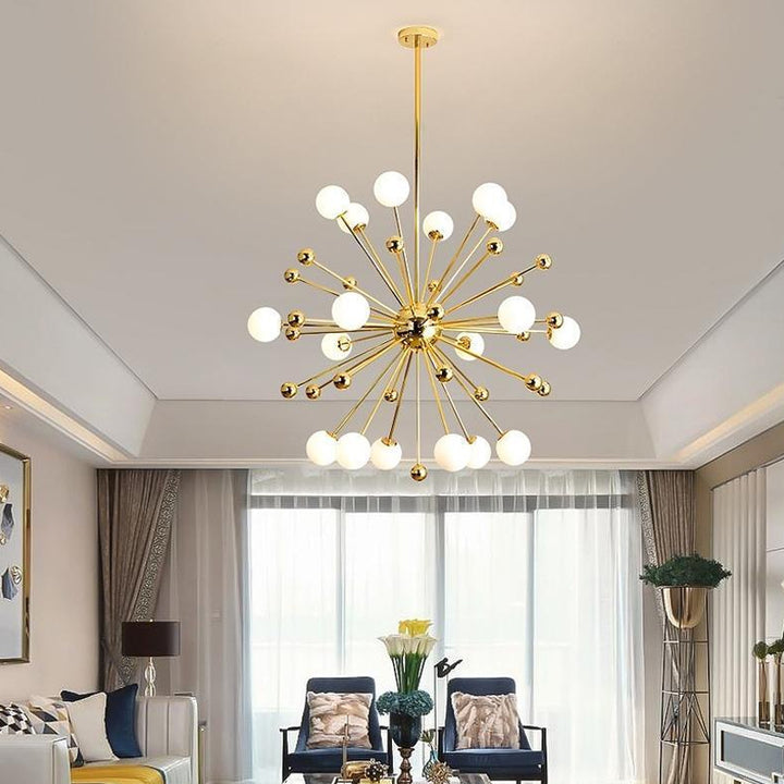 Polished Satellite Chandelier 8