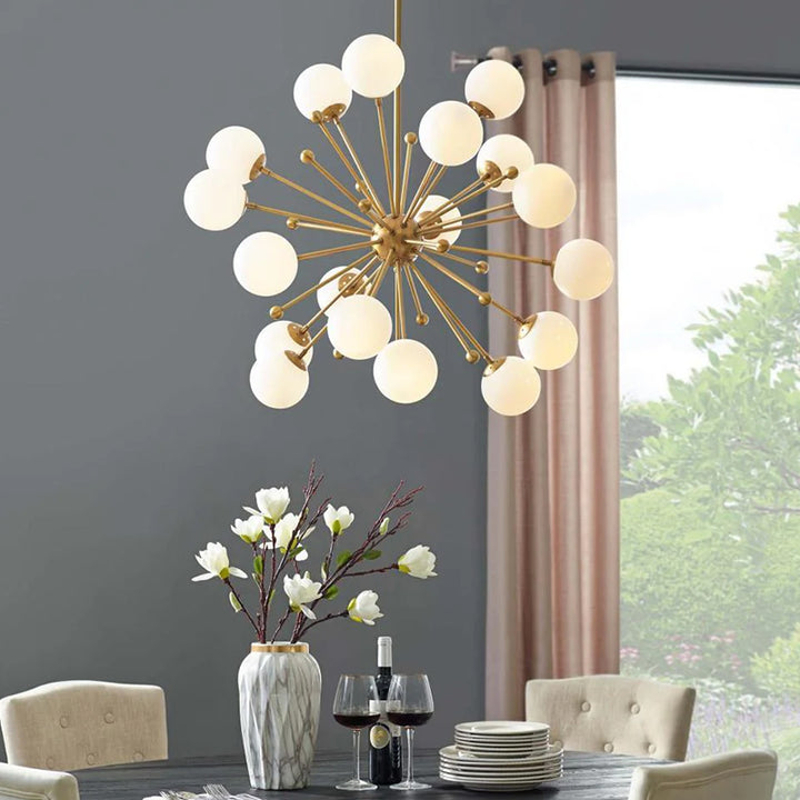 Polished Satellite Chandelier 9