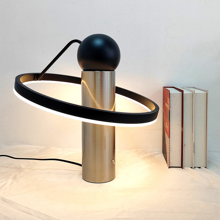 Postmodern Cylindrical Table Lamp 11