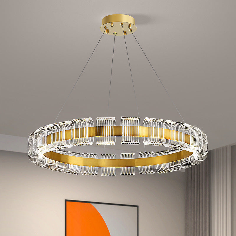 Postmodern Gold Pendant Light 4