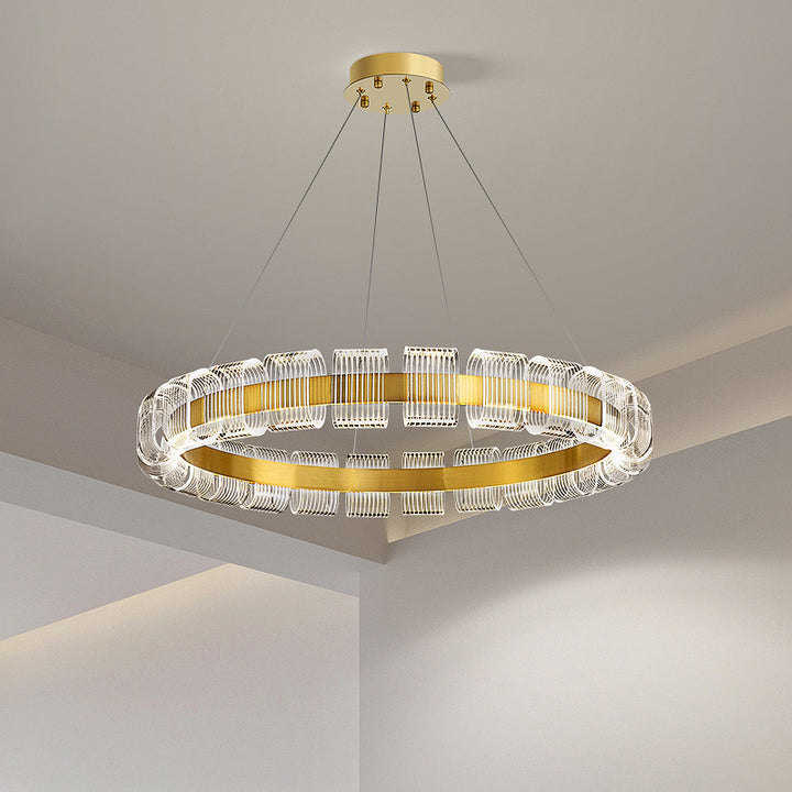 Postmodern Gold Pendant Light 5