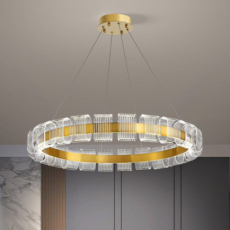 Postmodern Gold Pendant Light 6