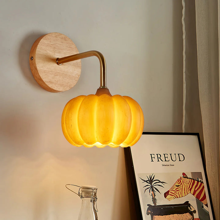 Pumpkin Wall Sconce 10