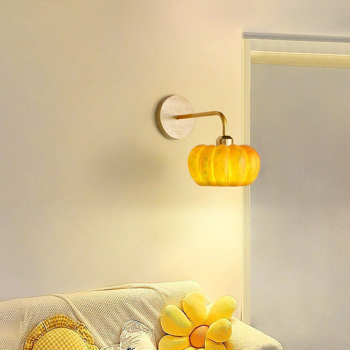 Pumpkin Wall Sconce 3