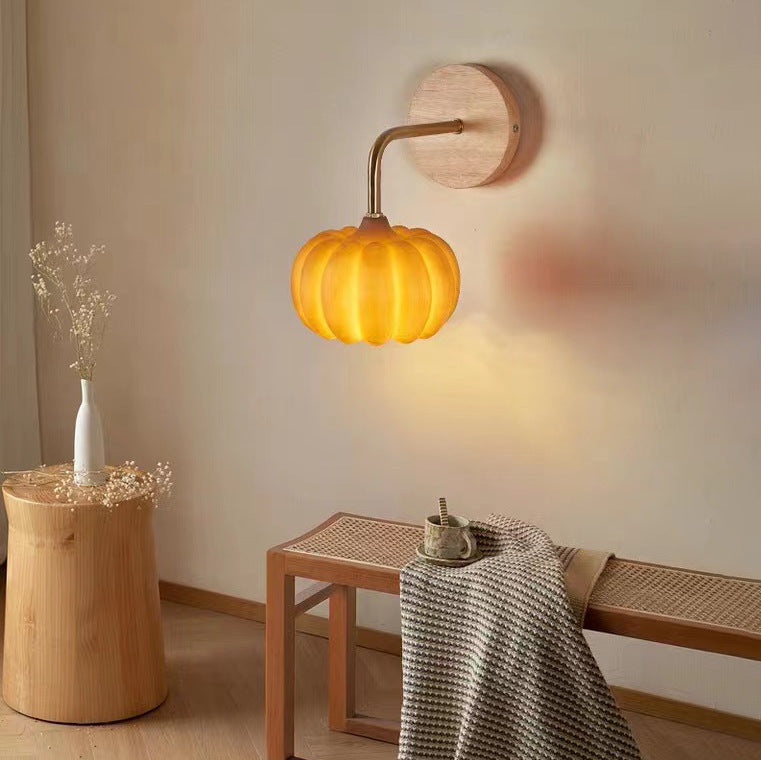 Pumpkin Wall Sconce 7