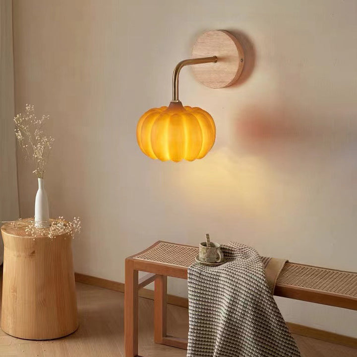 Pumpkin Wall Sconce 7