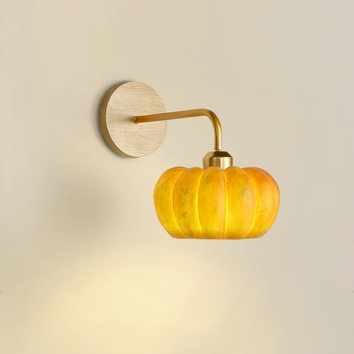 Pumpkin Wall Sconce 8