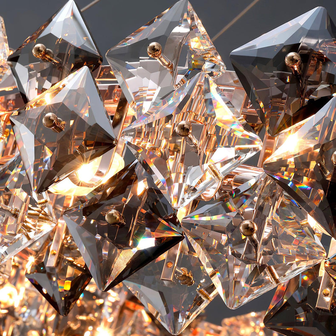 Radiant Diamond Crystal Chandelier 16